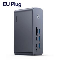 Hub Mở Rộng Đa Năng Baseus UnionJoy Pro 17-Port (8K@30Hz Ultra Four-Screen Multifunctional HUB Docking Station)