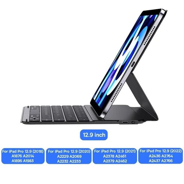 Bàn phím Nam Châm Baseus Brilliance Original Keyboard Case Pro cho iPad Pro 11/12 inch/ iPad Air (BLE 5.3 Pin 150h Bao da + bàn phím)