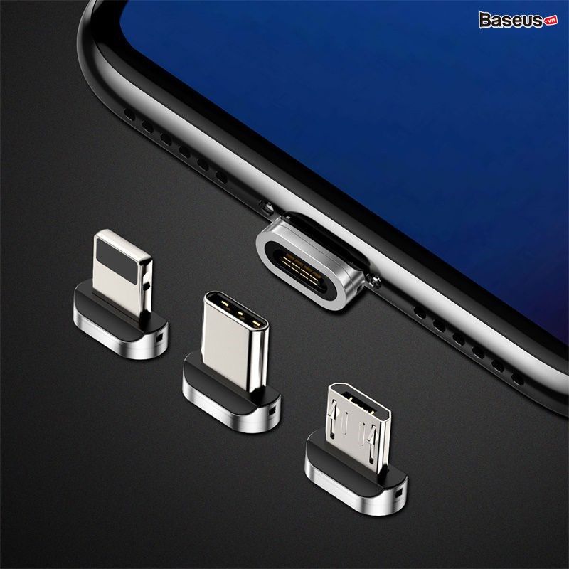 Đầu nam châm dùng cho Cáp sạc từ tính Baseus Zinc Magnetic Cable Series 2 (Type C/ Micro USB/ Lightning Magnetic Adaptor/ Connector)