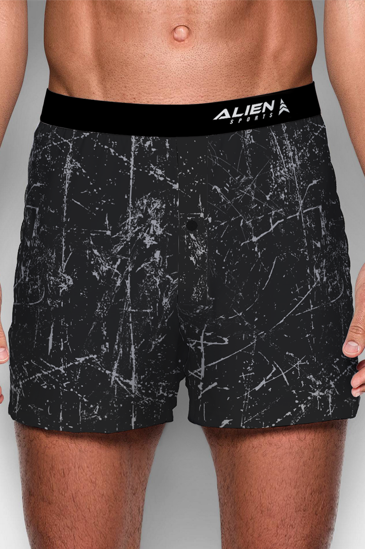  Quần Boxer Black Printed AM00006 