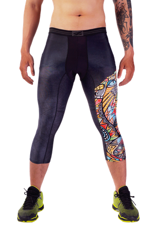  Mens 3/4 tights SaberCat 