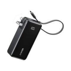 Pin Dự Phòng Anker Fusion 10000 30W (Tích hợp Cáp USB-C) - A1637