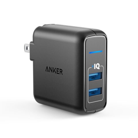 Sạc 2 Cổng Anker PowerPort Elite 2 24w - A2023