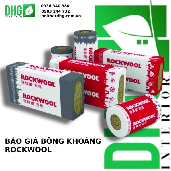 Báo Giá Bông Khoáng Rockwool | Bông Khoáng Cách Âm