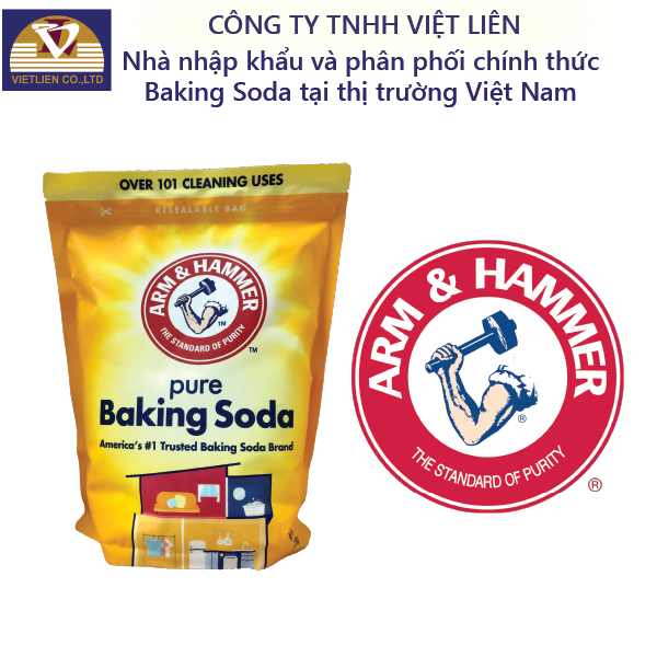  Bột Đa Năng Arm&Hammer Baking Soda 2.1kg Scratchless Cleaning 