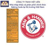  Combo 2 chai : Muối Nổi Rửa Rau Quả Arm&Hammer Baking Soda Tinh Khiết 340g 