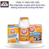  Combo 3: Rửa rau củ quả Arm&Hammer Baking Soda 304g, khửi mùi tủ lạnh, khửi mùi giày dép quần áo 