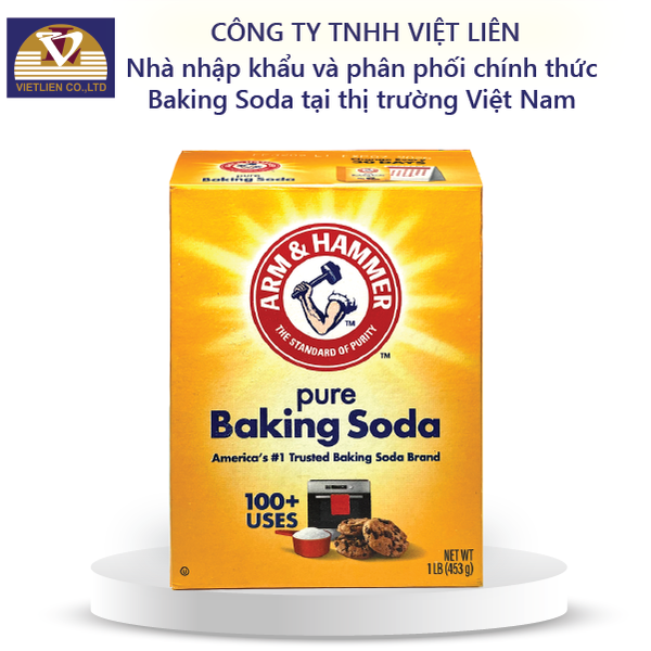  Muối nỗi Arm&Hammer Baking Soda Tinh Khiết 453g 