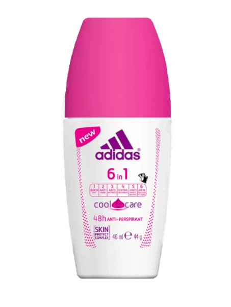  Lăn Khử Mùi Nữ Ngăn Mồ Hôi Adidas 6 in 1 - 40ml 