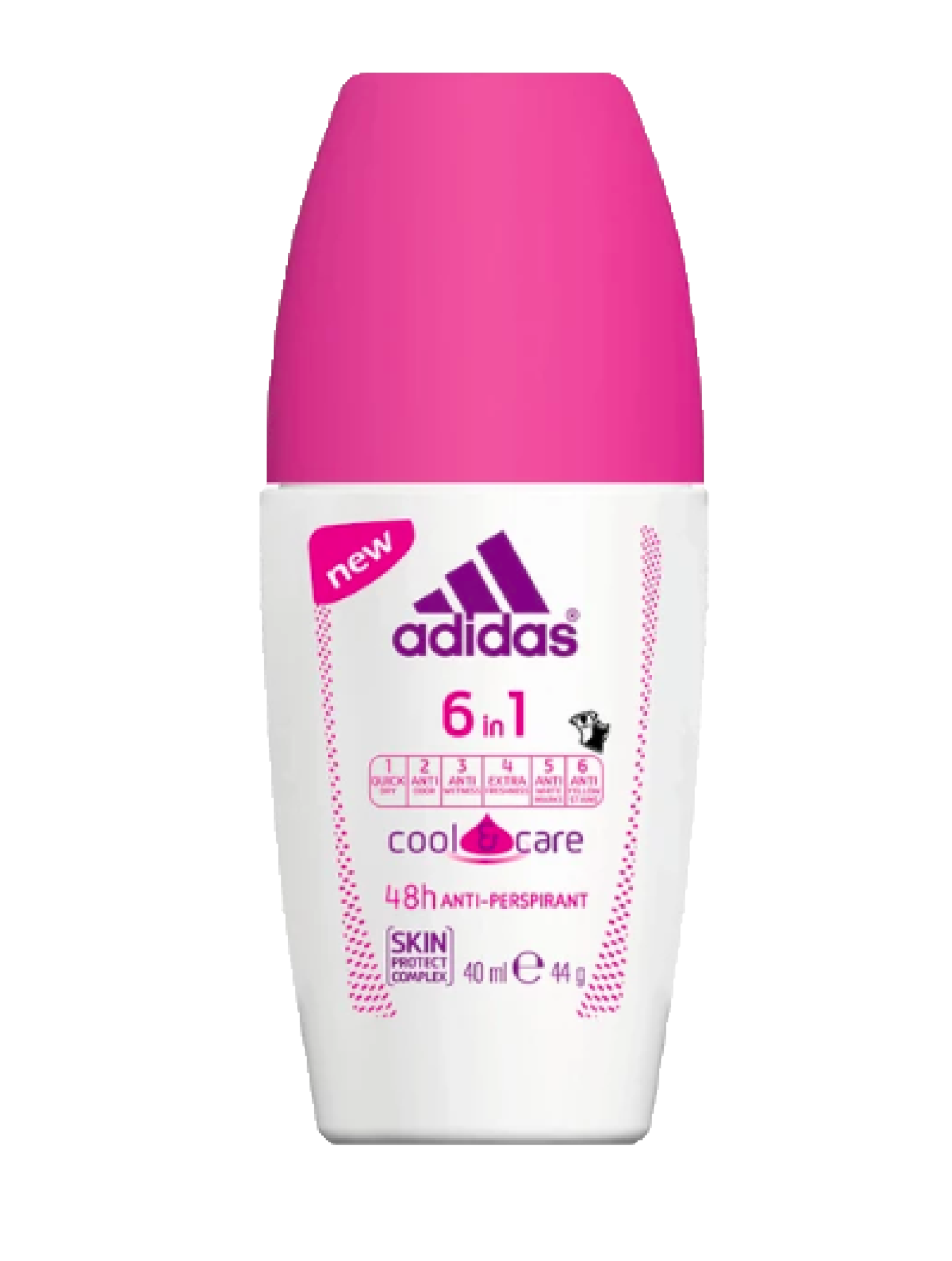  Lăn Khử Mùi Nữ Ngăn Mồ Hôi Adidas 6 in 1 - 40ml 
