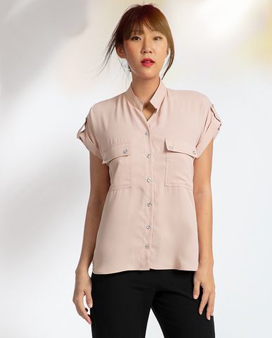 Các kiểu may áo sơ mi nữ đẹp sang chảnh Vải may áo sơ mi nữ đẹp