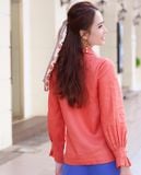  Áo Cổ Ve Linen Celosia TOP148 