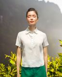  Áo Sơ Mi Linen Sương TOP195 