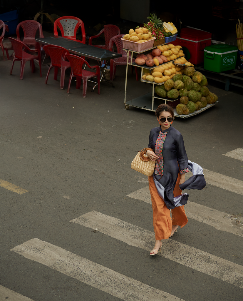 Áo dài lụa tơ tằm | Thời trang bền vững Hity