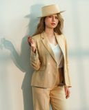  Áo Khoác Blazer Linen Mộc Lan TOP169 