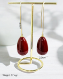  Bông Tai Móc Ruby ACC006 