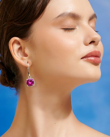 Bông tai pha lê swarovski hoa tai khuyên tai bạc trang sức đẹp phụ kiện thời trang cao cấp | Thời trang thiết kế nguyên bản Hity