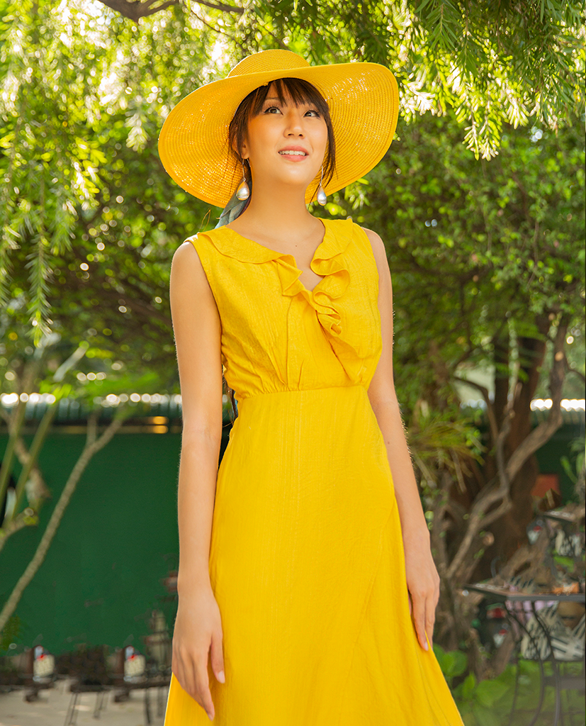  Đầm Maxi Hoàng Kim DRE090 