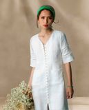  Đầm Suông Linen Sương DRE137 