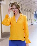  Áo Cổ Ve Linen Susan TOP148 