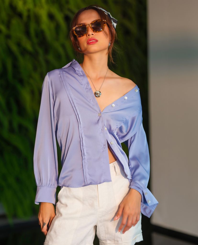 Áo croptop linen | Thời trang thiết kế thủ công Hity