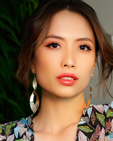 Bông tai statement vàng khuyên tai vàng trang sức đẹp phụ kiện thời trang cao cấp | Thời trang thiết kế Hity