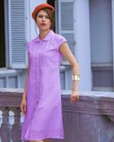  Đầm Vintage Linen Cẩm DRE133 