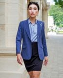  Áo Khoác Blazer Linen Cam Ranh TOP155 