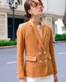  Áo Blazer Linen Terracotta TOP172 