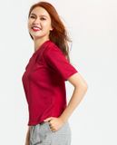  Áo Tshirt Phối Voan Tô Lịch TOP071 