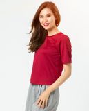  Áo Tshirt Phối Voan Tô Lịch TOP071 