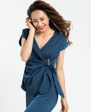  Áo Thắt Eo Cửu Long TOP089 