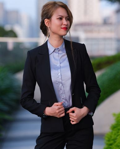 Áo khoác Blazer áo vest nữ áo blazer đen áo khoác cao cấp | Thời trang thiết kế Hity
