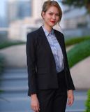  Áo Khoác Blazer TOP166 Đen Huyền Bí 