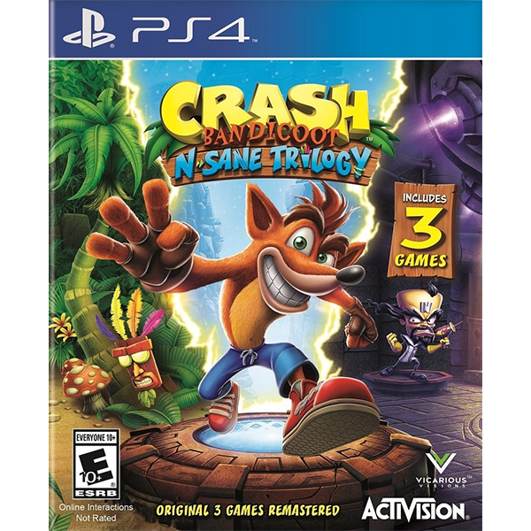 game PS4 Crash Bandicoot N. Sane Trilogy