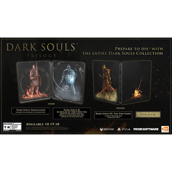 Dark souls trilogy ps4 что входит