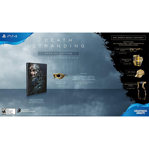 Death Stranding Special Edition cho máy PS4