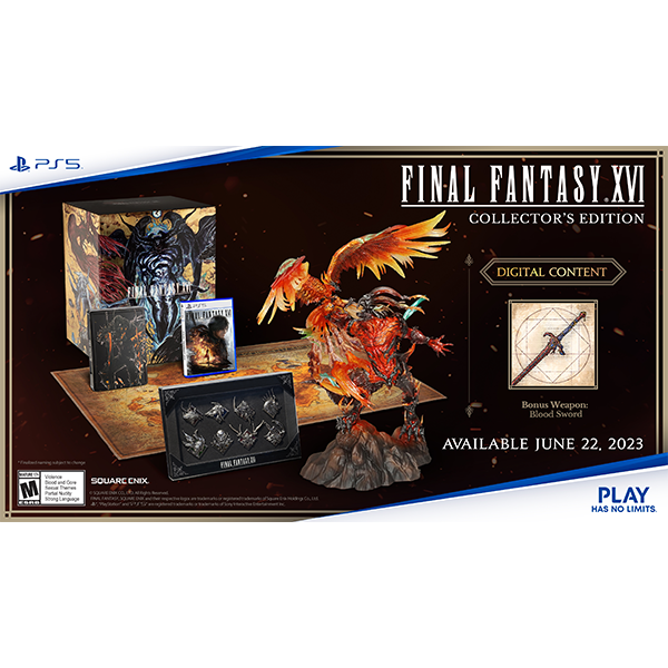 game PS5 Final Fantasy XVI Collector's Edition