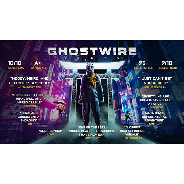 game PS5 Ghostwire Tokyo