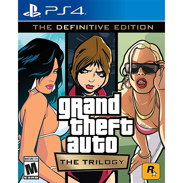 game PS4 Grand Theft Auto The Trilogy - The Definitive Edition