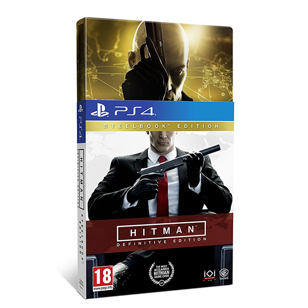 Hitman Definitive Edition Steelbook cho máy PS4