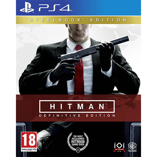 Hitman Definitive Edition Steelbook cho máy PS4