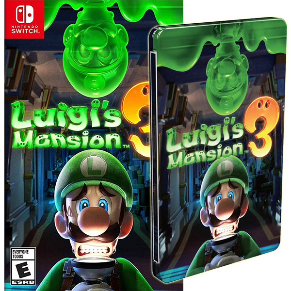 Luigi's Mansion 3 version Steelbook cho máy Nintendo Switch