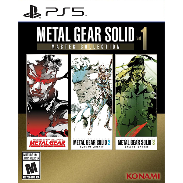 game PS5 Metal Gear Solid Master Collection Vol.1
