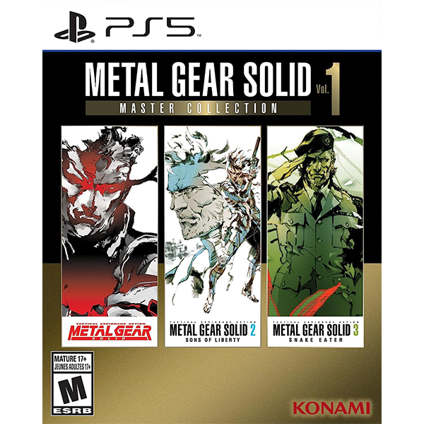 game PS5 Metal Gear Solid Master Collection Vol.1