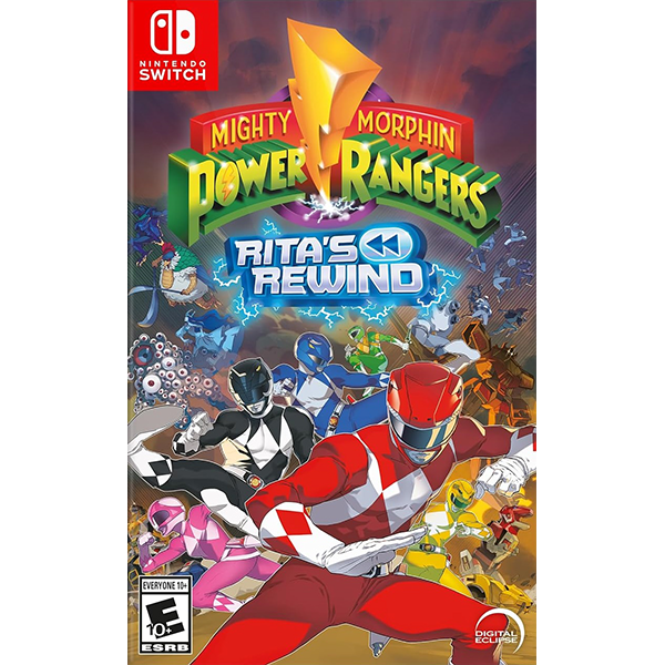 New Game Nintendo Switch Mighty Morphin Power Rangers Rita’s Rewind