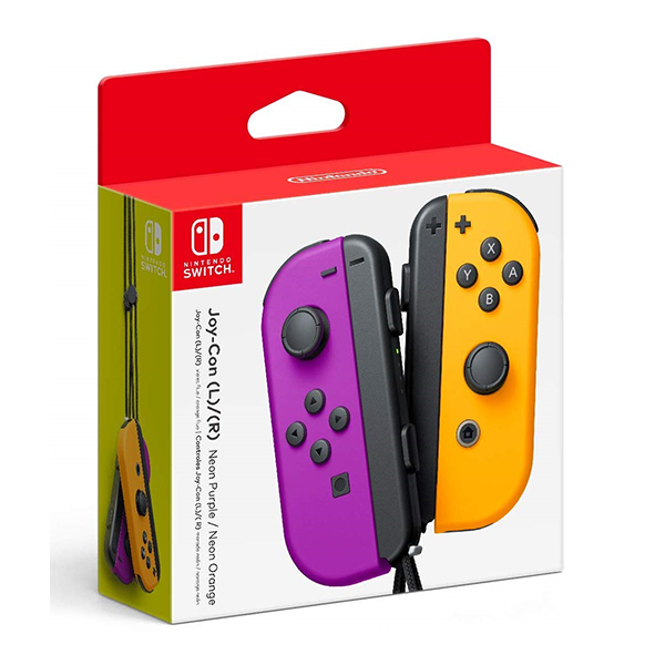 Tay cầm Joy-Con - Neon Purple/Neon Orange Set