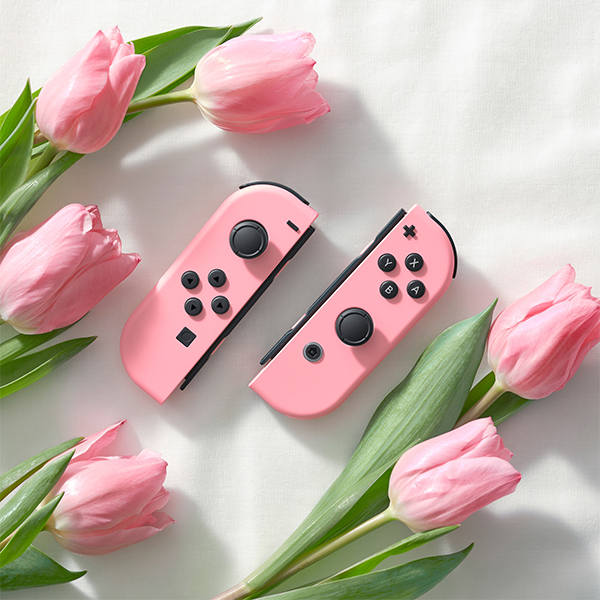 Tay cầm Joy-Con - Pastel Pink Set chính hãng