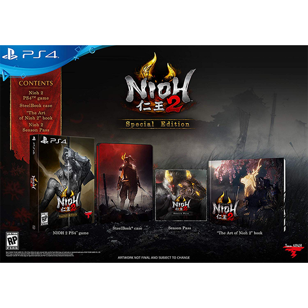 Nioh 2 Special Edition cho máy PS4