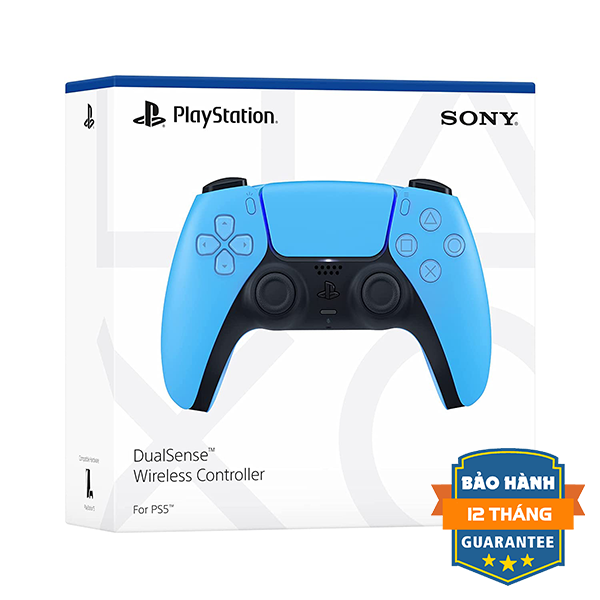 Tay cầm không dây PS5 DualSense Wireless Controller - Starlight Blue